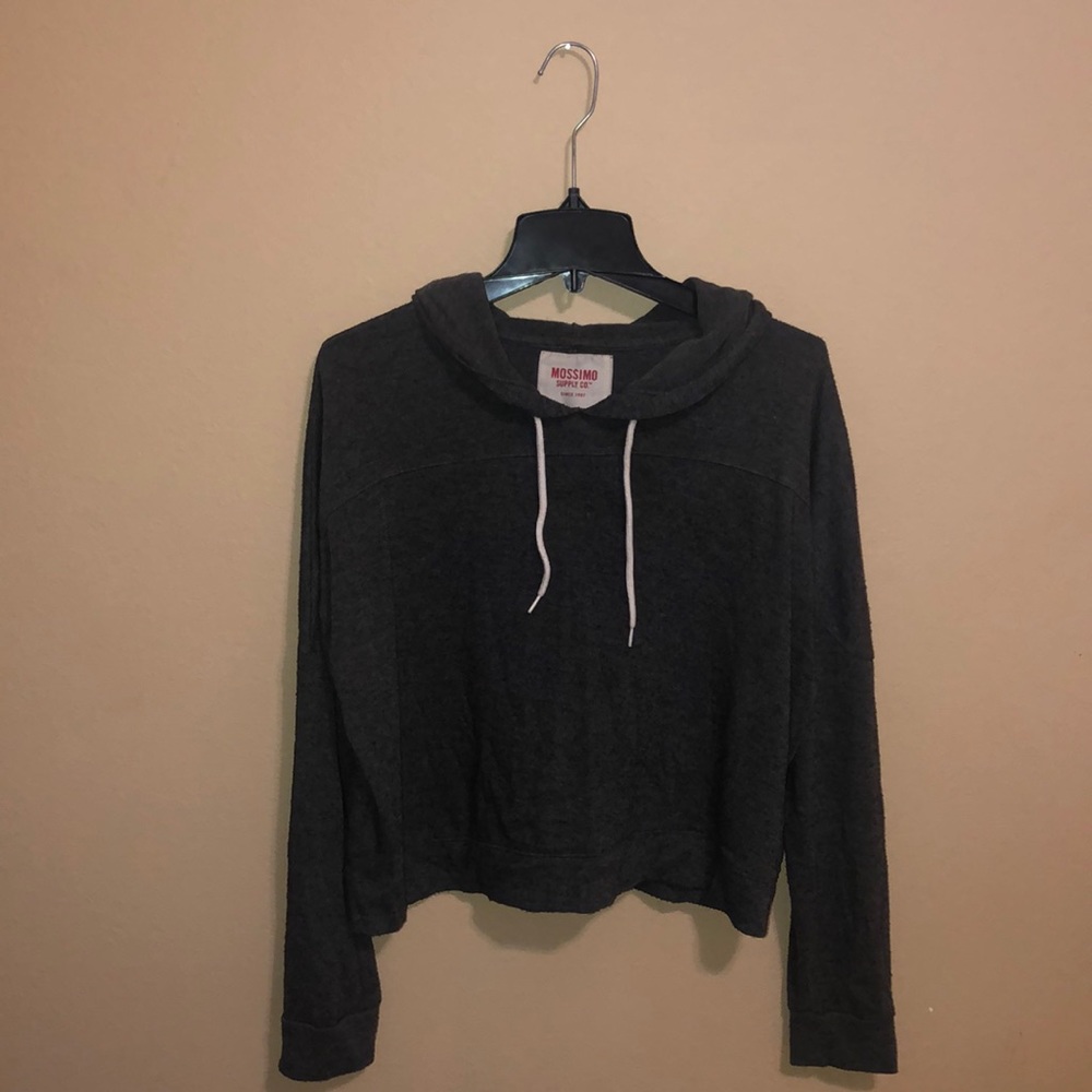 Cropped hoodie